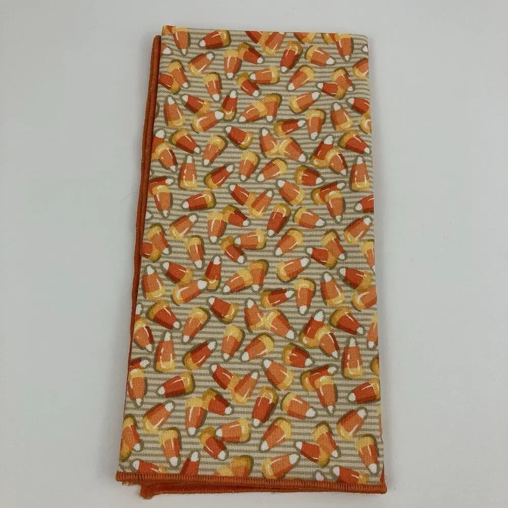 Longaberger Candy Corn Napkins Pack Of 2 | 34x34